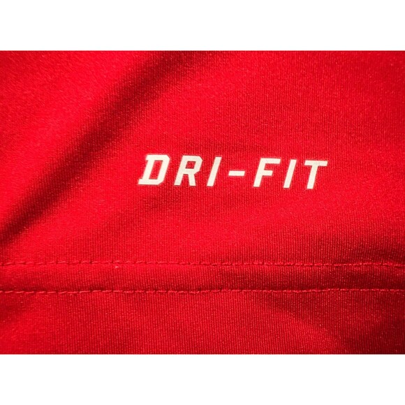 Nike Shirt Mens Red Pro Combat Dri-FIT Compression Athletic Gym Training Sz 2XL - Picture 4 of 10